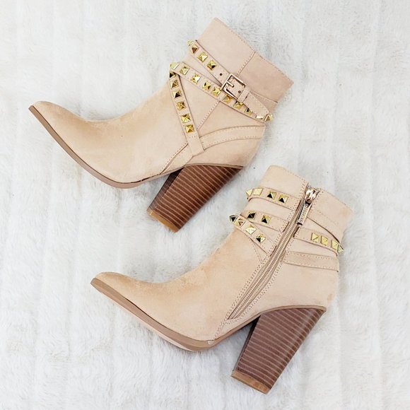 Classic Western Cowgirl Ankle Boots - Picture 4 of 12